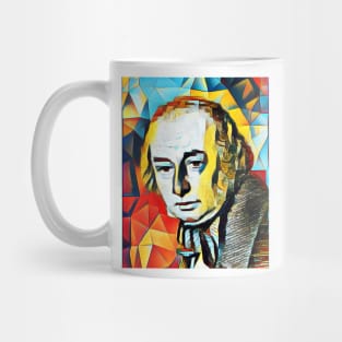 Isambard Kingdom Brunel Abstract Portrait | Isambard Kingdom Brunel Artwork 2 Mug